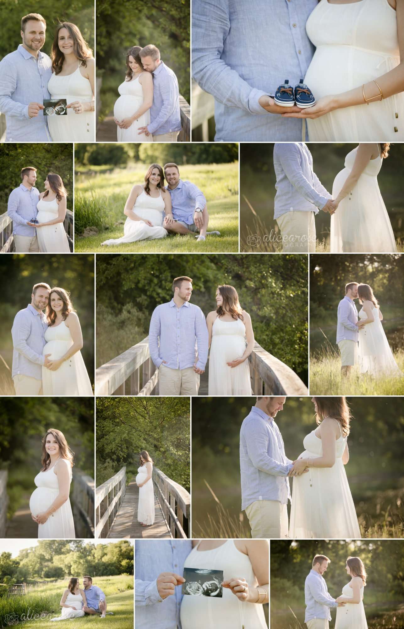 maternity portraits at a park in minneapolis mn