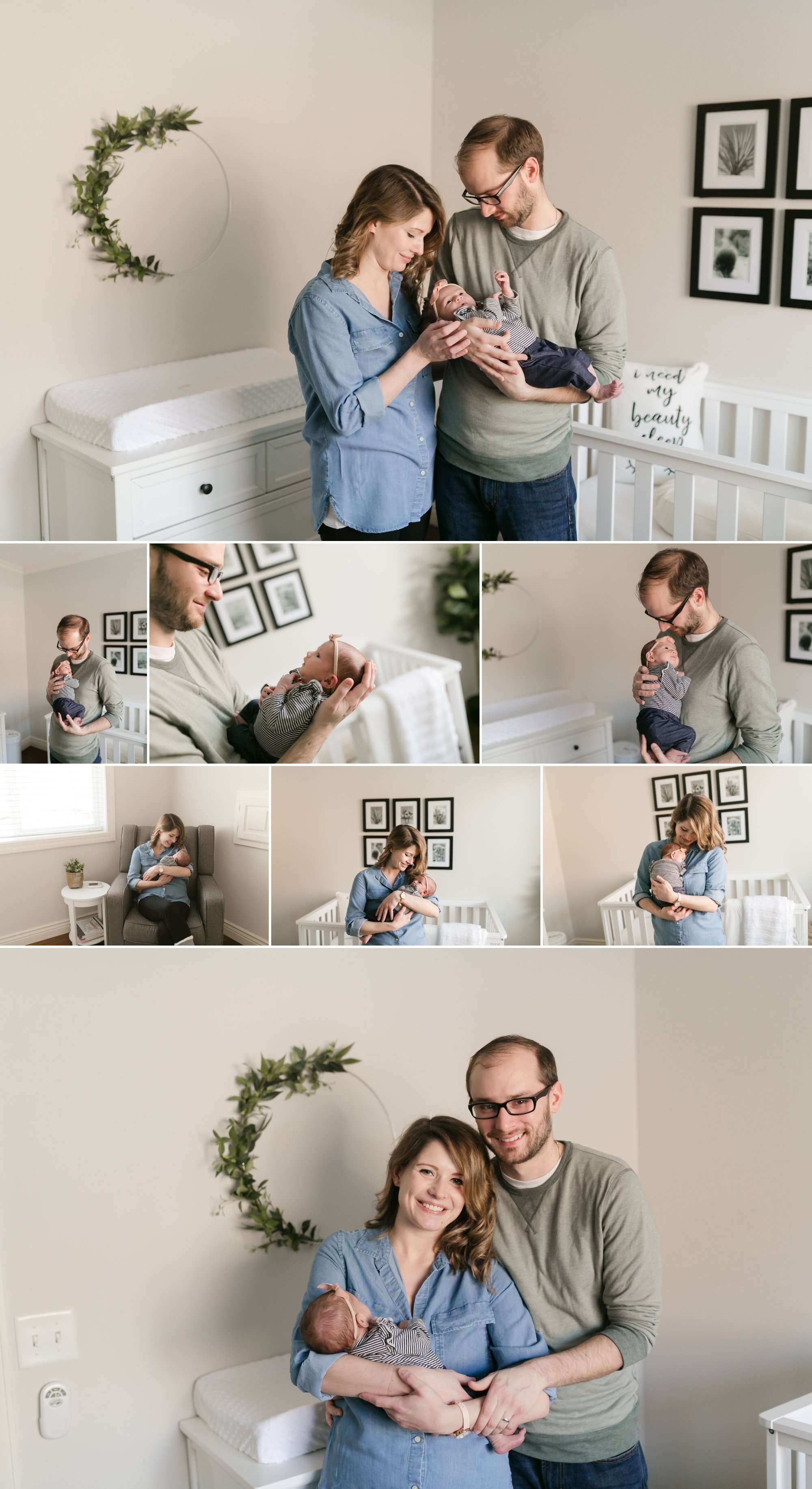 lifestyle newborn photos in maple grove, mn
