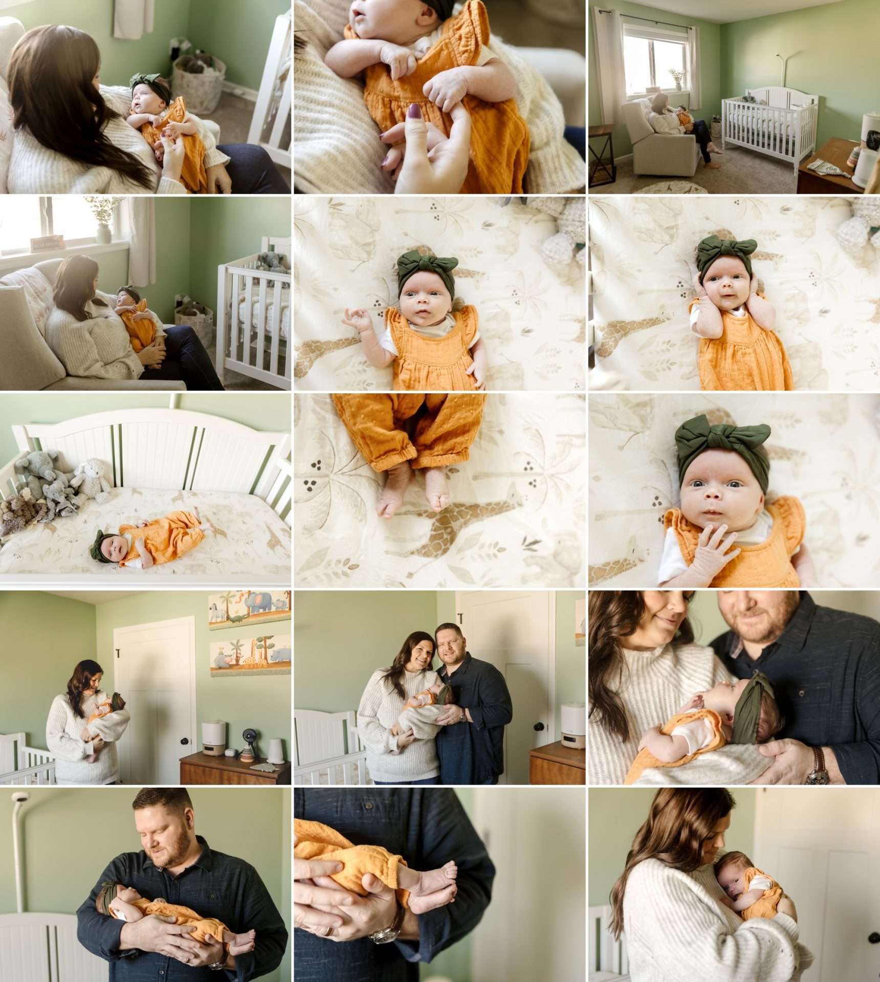eagan mn newborn baby photographer in home lifestyle photos with Alicea Rose photography
