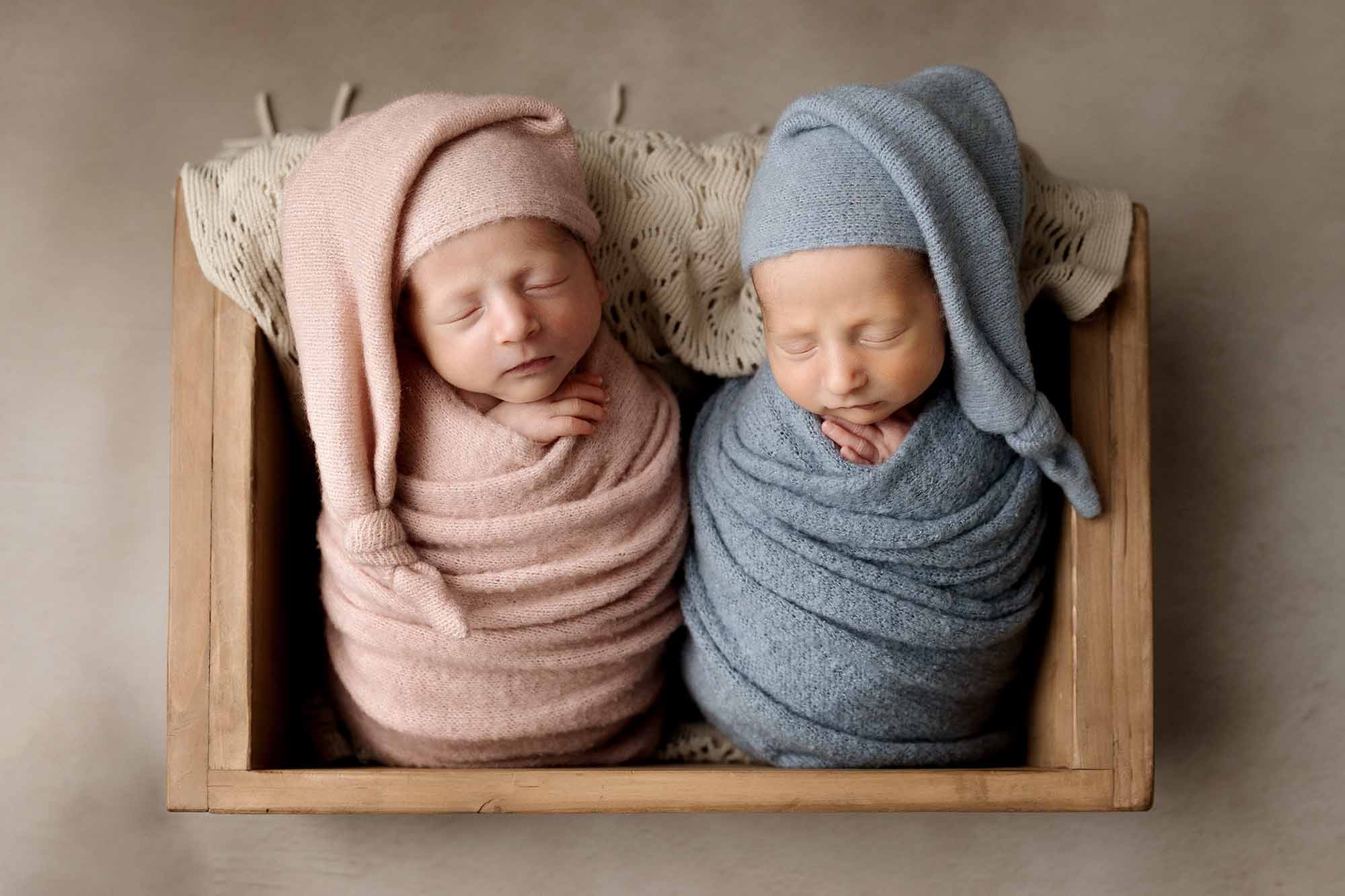 twins studio newborn photographer minneapolis mn
