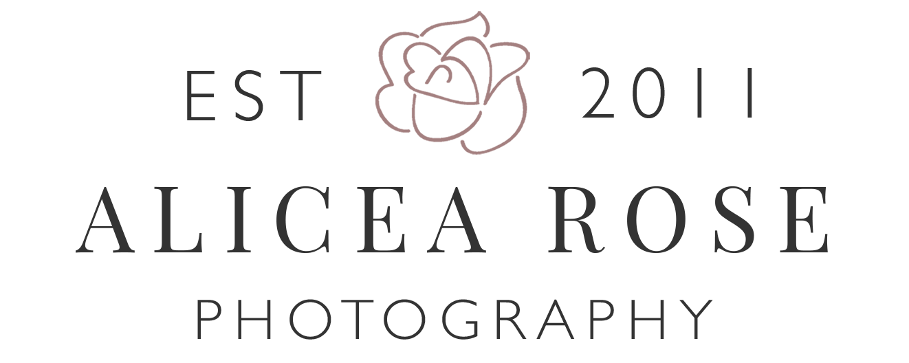 Minneapolis Newborn & Family Photographer - Alicea Rose Photography Logo